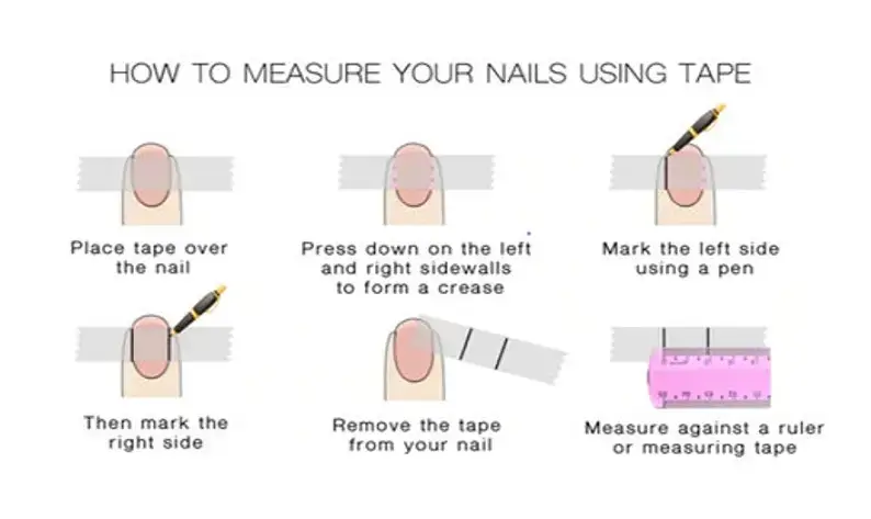 How To Measure Press On Nails - Dreamall