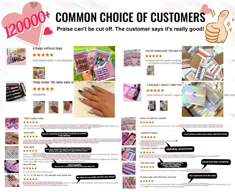 wholesale press on nails customer review